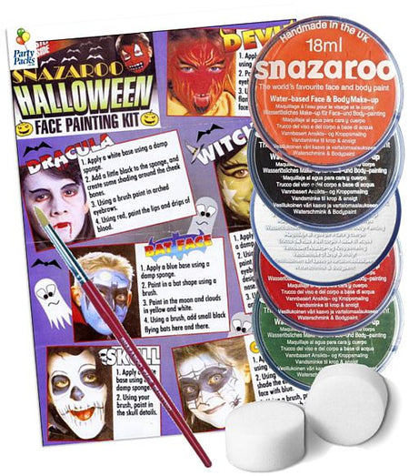 Click to view product details and reviews for Halloween Face Painting Kit.