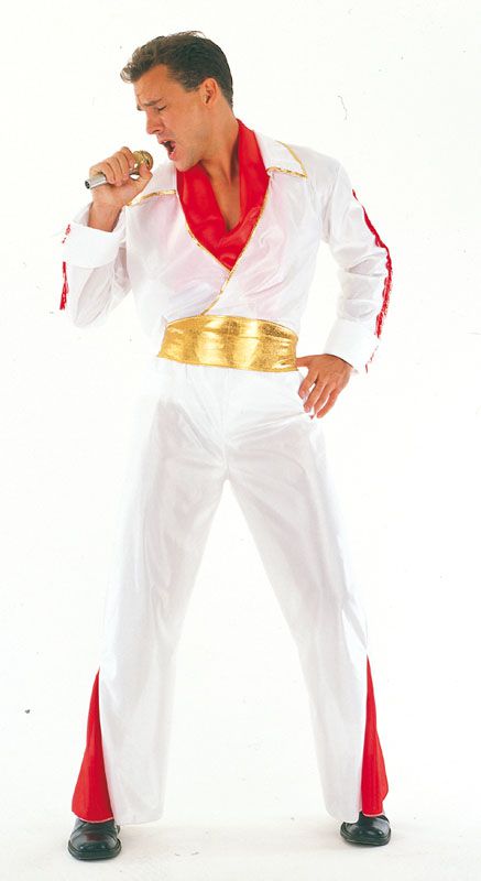 Click to view product details and reviews for White Elvis Costume.