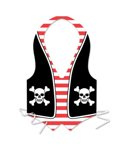 Click to view product details and reviews for Plastic Pirate Waistcoat.