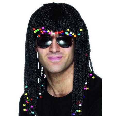 Click to view product details and reviews for Rasta Wig With Beads.