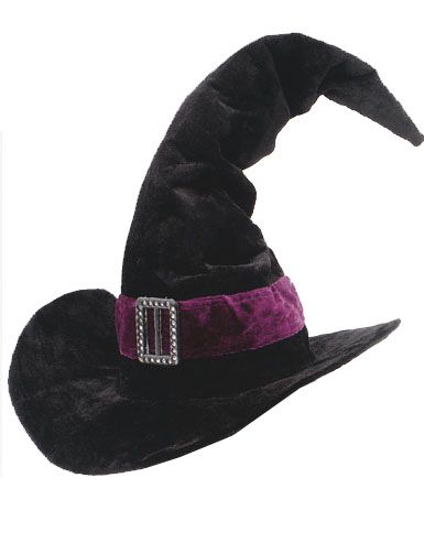 Click to view product details and reviews for Classic Shape Velvet Witch Hat.