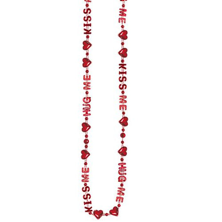 Click to view product details and reviews for Hug Me Kiss Me Bead Necklace.