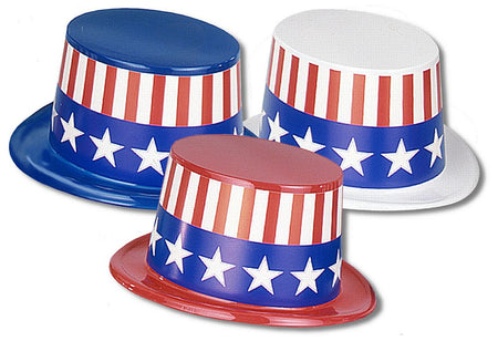 American Top Hat Assorted Colours Each