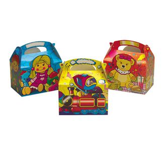 Ragdoll Teddy And Toy Box Party Box Each