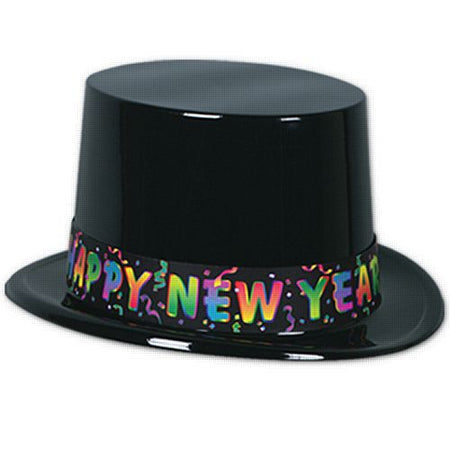 Happy New Year Top Hat Each