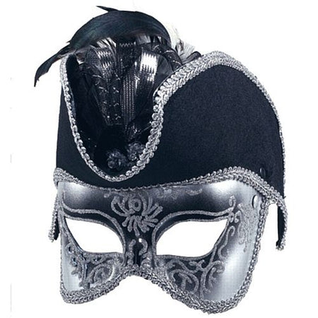 Click to view product details and reviews for Pirate Mask With Hat.
