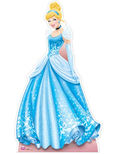 Click to view product details and reviews for Disney Cinderella Lifesize Cardboard Cutout 176m.