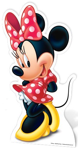 Disney Minnie Mouse Cardboard Cutout 89cm