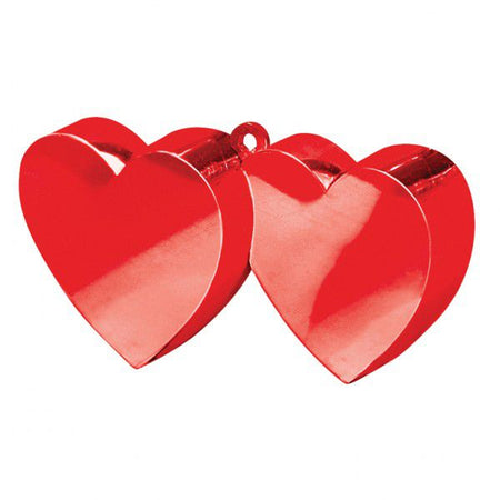 Click to view product details and reviews for Double Heart Red Balloon Weight.