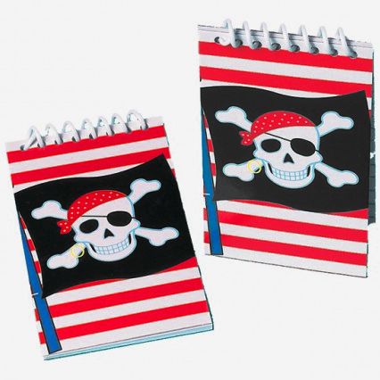 Click to view product details and reviews for Pirate Notebook Pack Of 12.