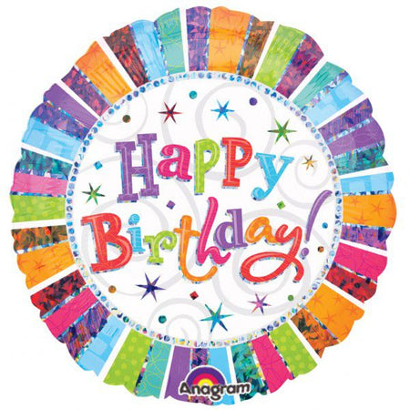 Click to view product details and reviews for Radiant Birthday Foil Balloon 18.