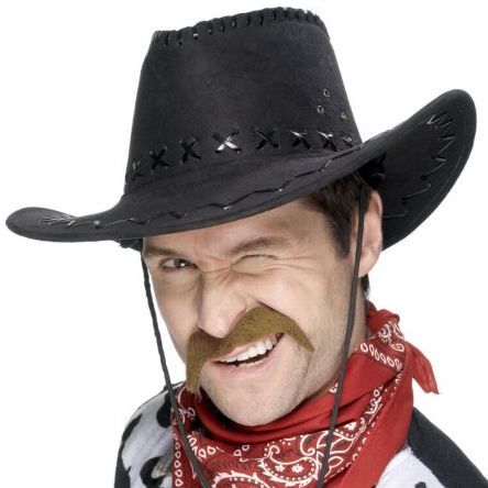 Click to view product details and reviews for Light Brown Cowboy Moustache.