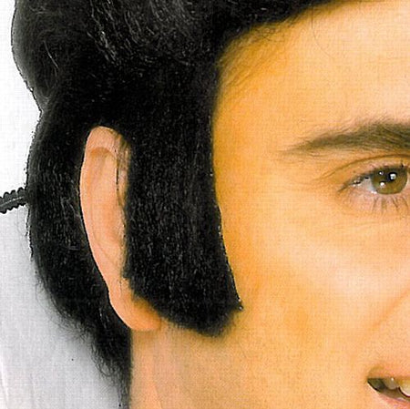 Click to view product details and reviews for Teddy Boy Sideburns Black.