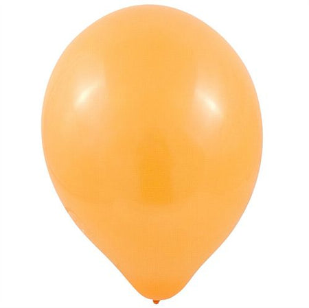 Orange Latex Balloons 10 Pack Of 100