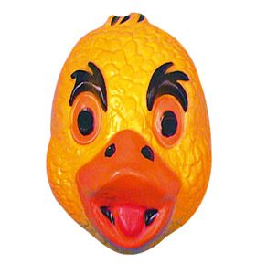 Click to view product details and reviews for Childrens Plastic Duck Mask.