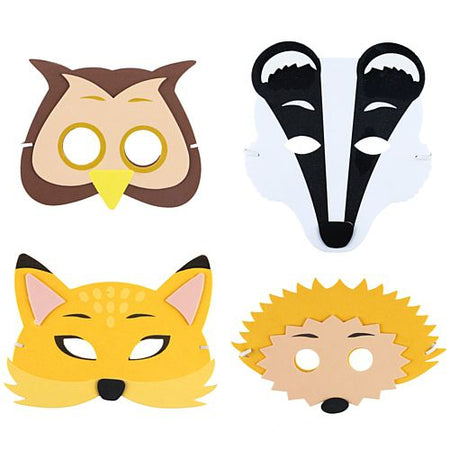 Click to view product details and reviews for Childrens Woodland Animal Foam Masks Assorted Each.