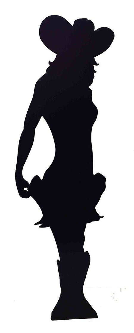 Click to view product details and reviews for Cowgirl Silhouette Cardboard Cutout 175m.