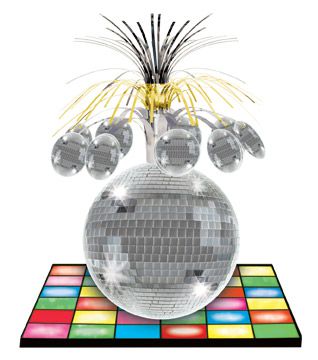 Click to view product details and reviews for Disco Ball Centrepiece 33cm.