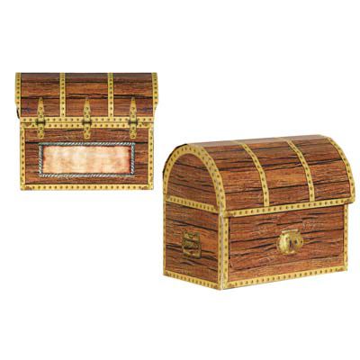 Treasure Chest Favour Boxes 102cm Pack Of 4