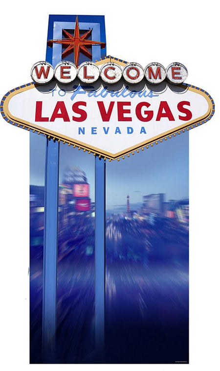 Welcome To Las Vegas Cardboard Cutout 188m
