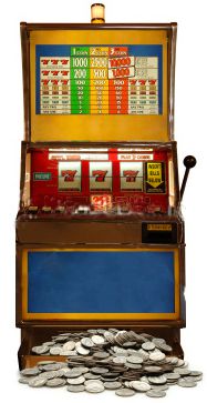 Fruit Machine Cardboard Cutout 186m