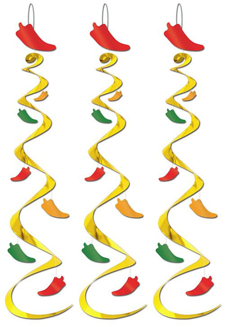 Click to view product details and reviews for Chilli Pepper Whirls 762cm Pack Of 3.