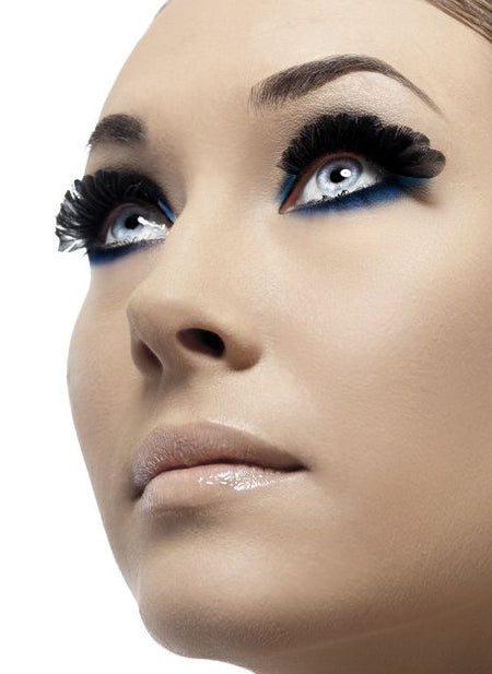 Click to view product details and reviews for Black Feather Eyelashes.