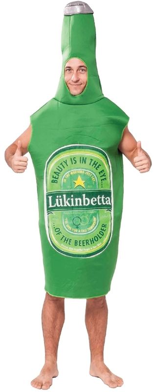 Click to view product details and reviews for Beer Bottle Costume.