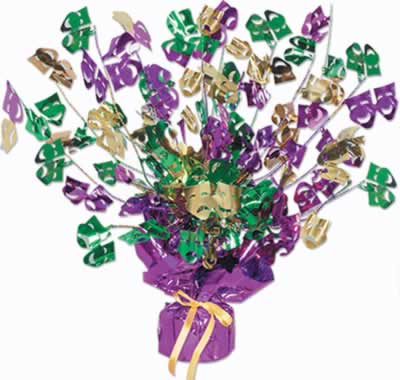 Click to view product details and reviews for Mardi Gras Gleamnburst Centrepiece 15.