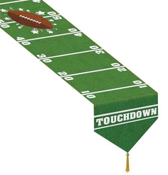 American Football Game Day Paper Table Runner 183m