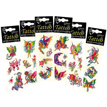 Click to view product details and reviews for Glitter Fairy Tattoos Assorted Designs.