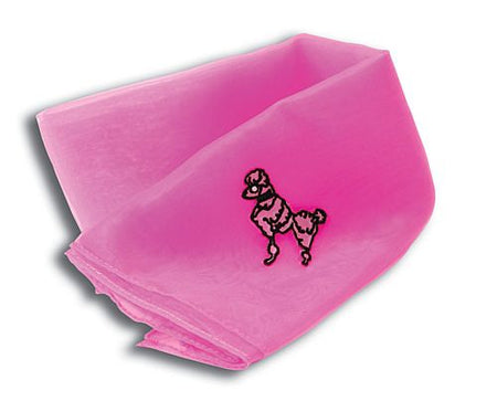 Click to view product details and reviews for 50s Pink Poodle Scarf.