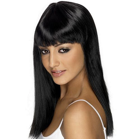 Click to view product details and reviews for Black Glamourama Wig.