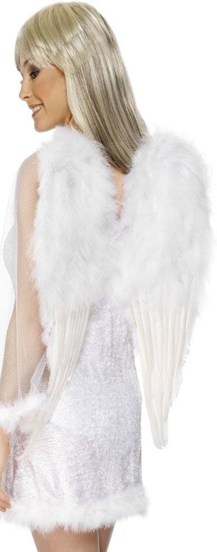Click to view product details and reviews for White Feather Angel Wings.