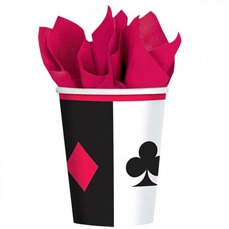 Click to view product details and reviews for Casino Paper Cups 266ml Pack Of 8.