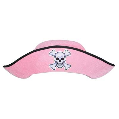 Click to view product details and reviews for Felt Pink Pirate Hat.