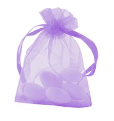 Lilac Organza Bags Pack Of 10