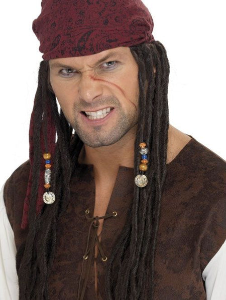 Click to view product details and reviews for Captain Pirate Wig.
