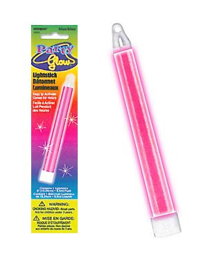 Glow Stick Pink Each 152cm