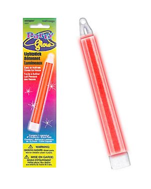 Glow Stick Red Each 152cm