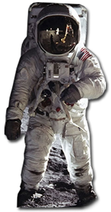 Click to view product details and reviews for Buzz Aldrin Lifesize Cardboard Cutout 182m.