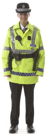 British Policewoman Lifesize Cardboard Cutout 165m