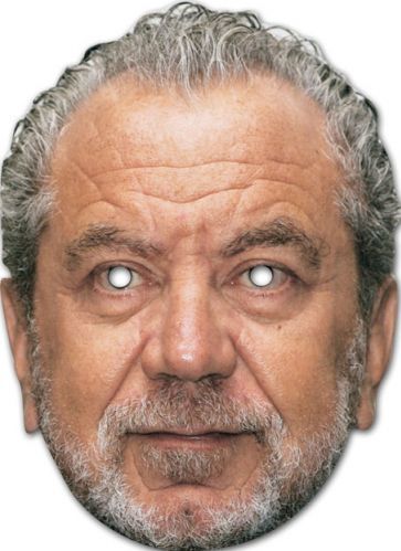 Click to view product details and reviews for Sir Alan Sugar Card Mask.