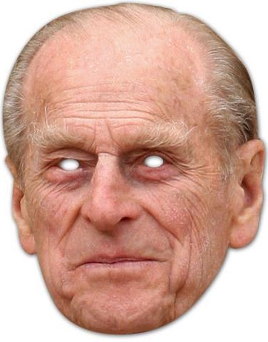 Click to view product details and reviews for Prince Philip Card Mask.