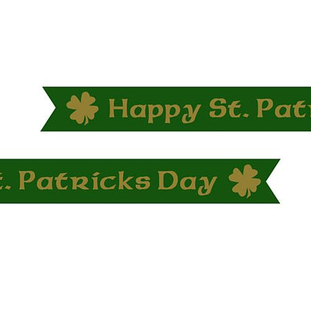 Click to view product details and reviews for Happy St Patricks Day Pre Printed Ribbon Green 25mm Per Metre.