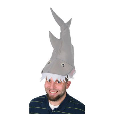 Click to view product details and reviews for Plush Shark Hat.