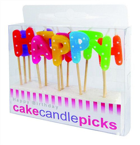 Click to view product details and reviews for Happy Birthday Pick Candles.