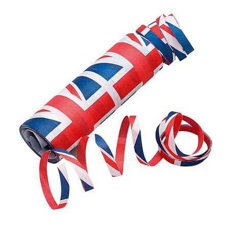 Great Britain Streamers 13cm 20 Throws