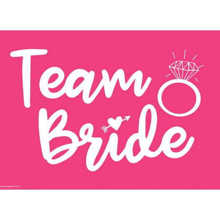 Click to view product details and reviews for Team Bride Poster A3.