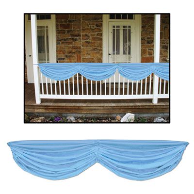 Click to view product details and reviews for Fabric Drapes Light Blue 5 10.